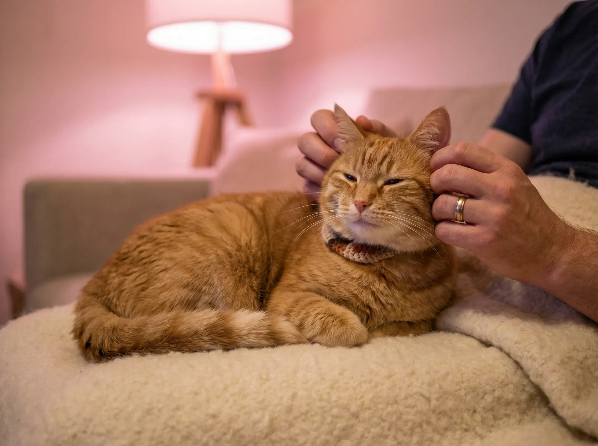 猫咪被温柔抚摸的幸福时刻 - 忘忧草WWW日本社区